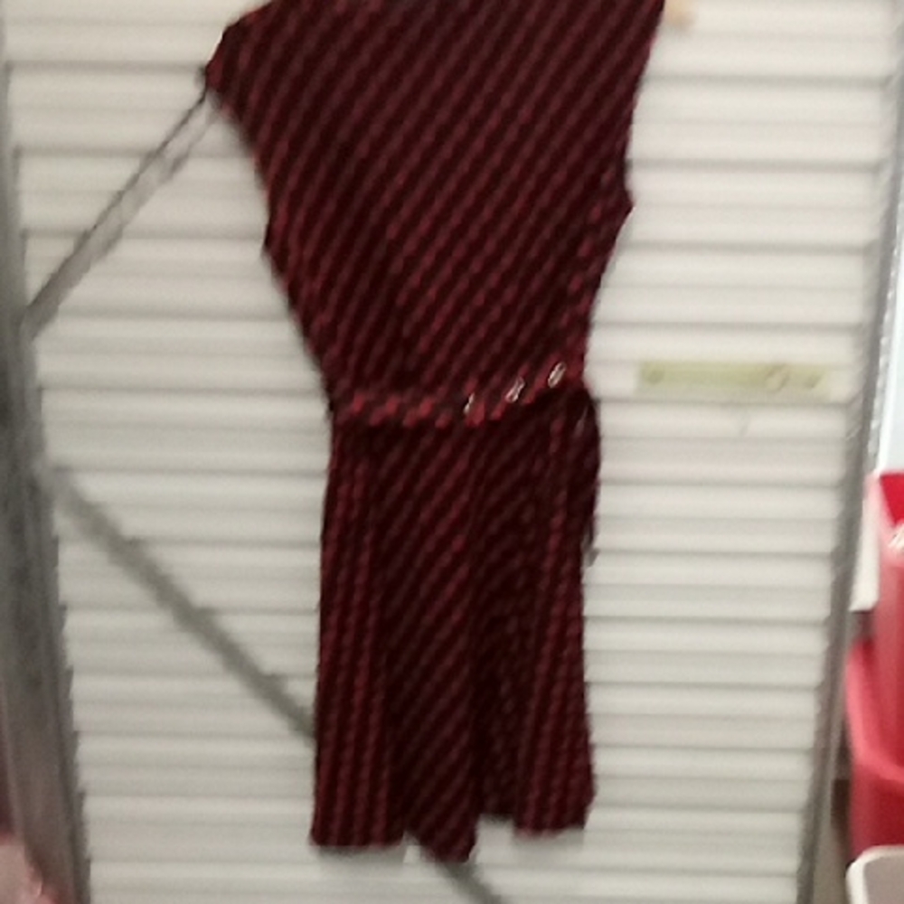 Modcloth Belted Knit Dress